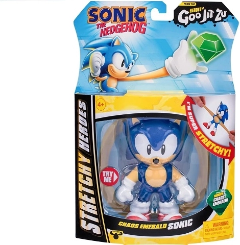 Goo Jit Zu Sonic – naťahovacia figúrka so Smaragdom chaosu
