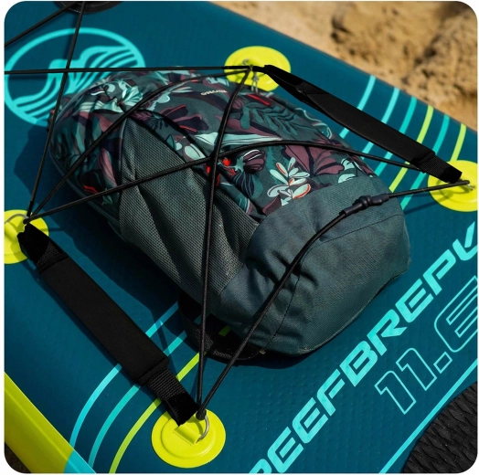 Pohodlie a istý krok vďaka EVA povrchu a bungee sieti