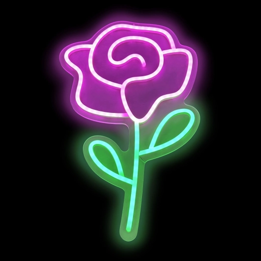 LED neónová lampička ruža 2Kids Toys