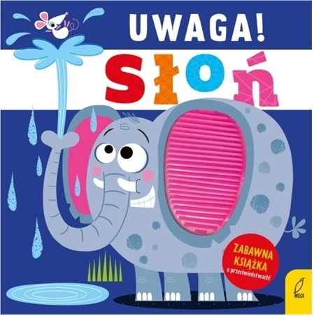 Pozor, slon! – senzorická knižka pre najmenších