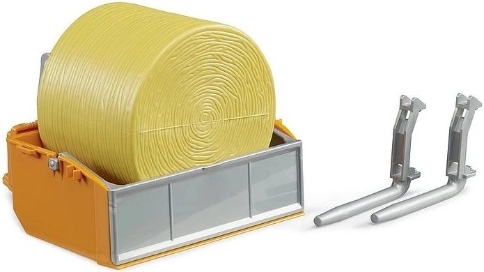 Nakladací box a vidlice pre traktory Bruder