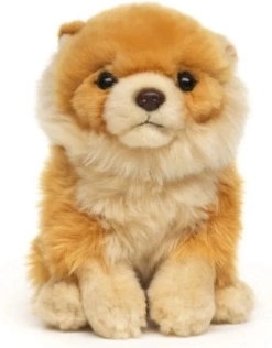 Plyšový psík pomeranian eco-friendly 13 cm