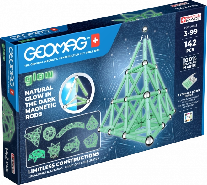 Geomag Glow stavebnica 142 dielov