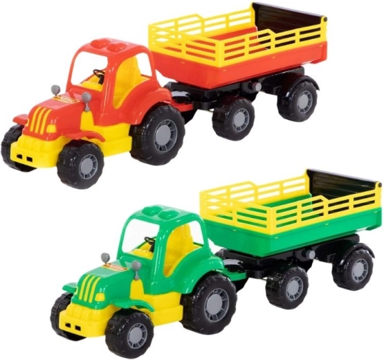 Traktor s vlečkou Mighty - 1 kus
