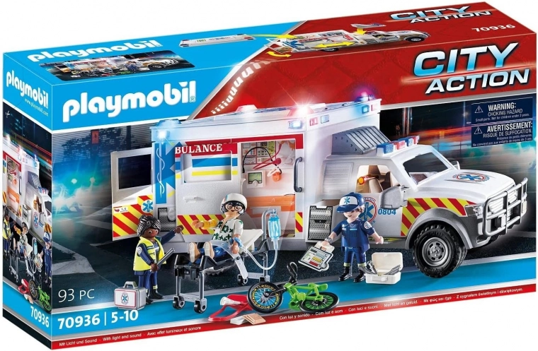 Mesto City Action Ambulancia Záchranná Služba