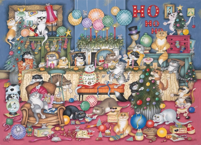 Puzzle Mačacie sviatky 1000 dielikov