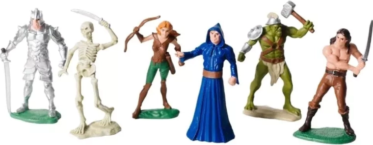 6 fantasy figúrok v jednom balení