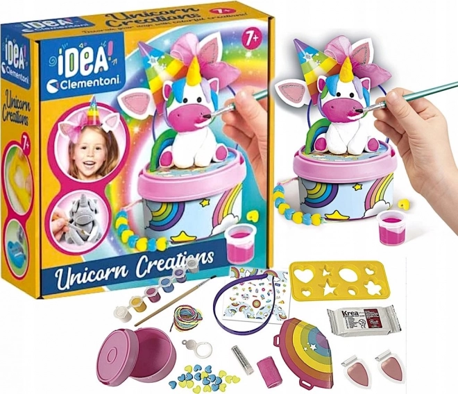 Clementoni Idea kreatívna sada s jednorožcom