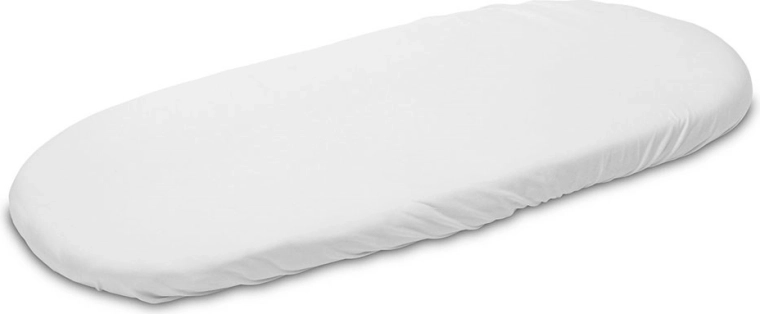 Jersey plachta do kočíka New Baby biela 35 × 75 cm
