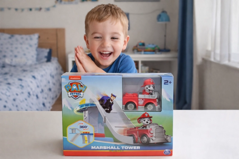 Otočná plošina 360° a kompatibilná hra