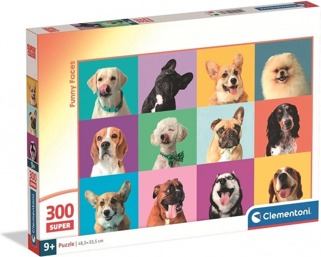 Puzzle Veselé Tváre