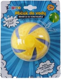 Sporto loptička do vody 8 cm – žltá