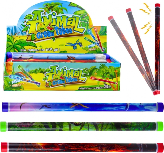 Akustická tuba dinosaury 40 cm so svetelnými efektmi
