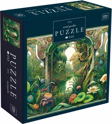 Puzzle Secret Garden: Zabudnutá záhrada, 500 dielikov