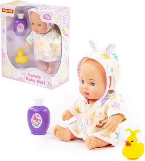 Bábika Lovely 24 cm s kúpacím setom