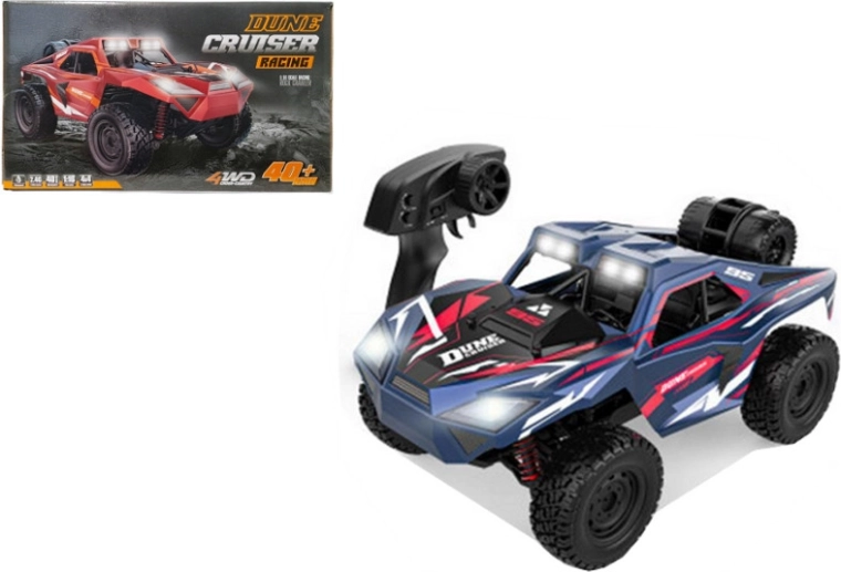 Terénne RC auto 4x4 s diaľkovým ovládaním a nabíjateľným akumulátorom