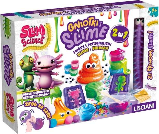 Kreatívna súprava Slumi Squish a Slime 2 v 1