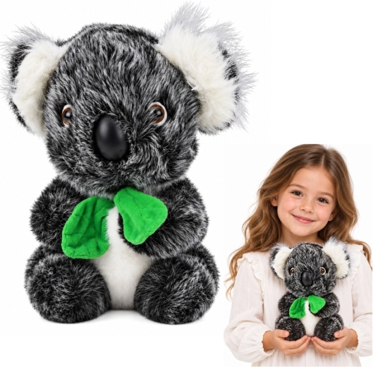 Plyšová koala so zelenou šatkou 22 cm