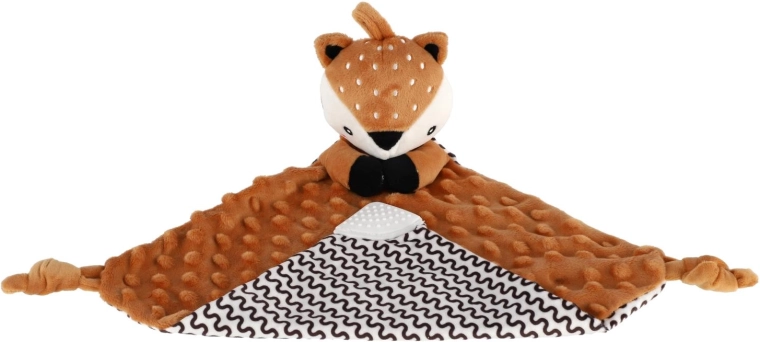 Hebká minky s 3D bodkami pre pokojné zaspávanie