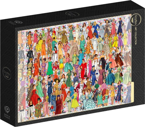 Puzzle Grafika Módne spomienky 1000 dielikov