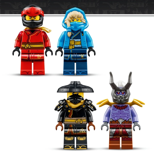 Štyri minifigúrky pre akčné príbehy