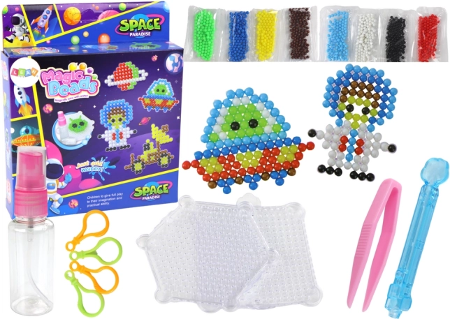 Magický štartovací set vodných korálikov vesmír