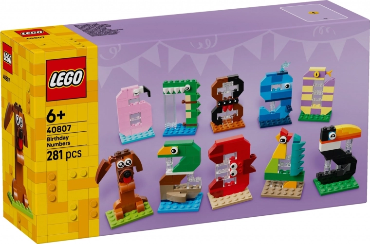 LEGO Iconic narodeninové čísla