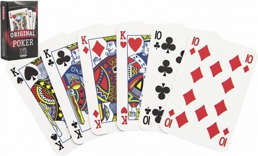 Hracie karty ORIGINAL POKER – univerzálny balíček 54 listov