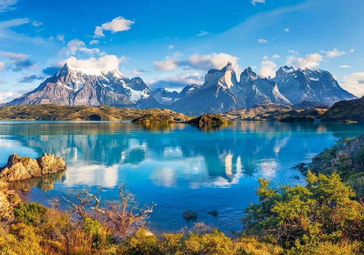 Puzzle 500 dielikov Hory Torres Del Paine Patagónia Chile
