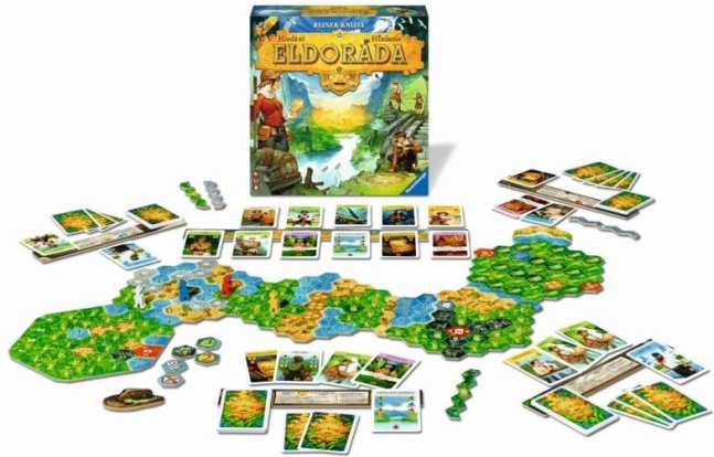 Hľadanie Eldoráda – dobrodružná dosková hra s deck‑buildingom