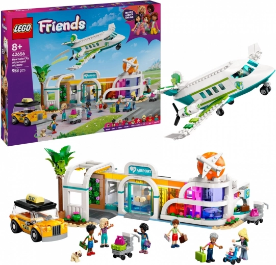 LEGO Friends 42656 Lietadlo a letisko v mestečku Heartlake