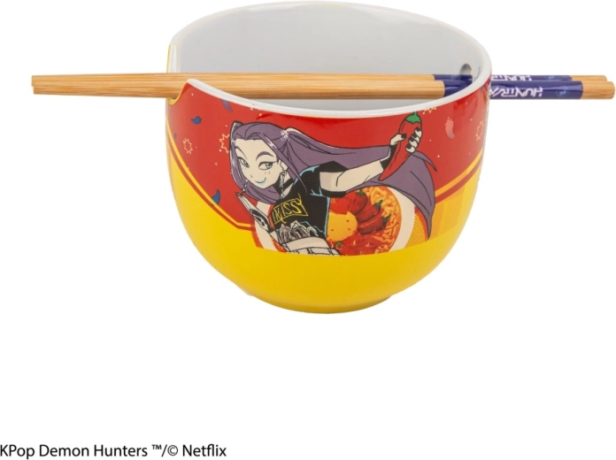 K-pop Demon Hunters ramen miska s paličkami Mira Spice Queen