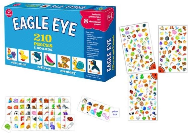Eagle Eye vzdelávacia hra na angličtinu