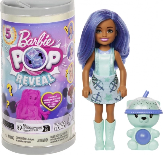 Barbie Pop Reveal Chelsea Bubble Tea bábika