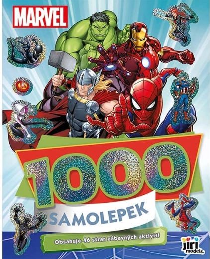 Marvel 1000 samolepiek s aktivitami