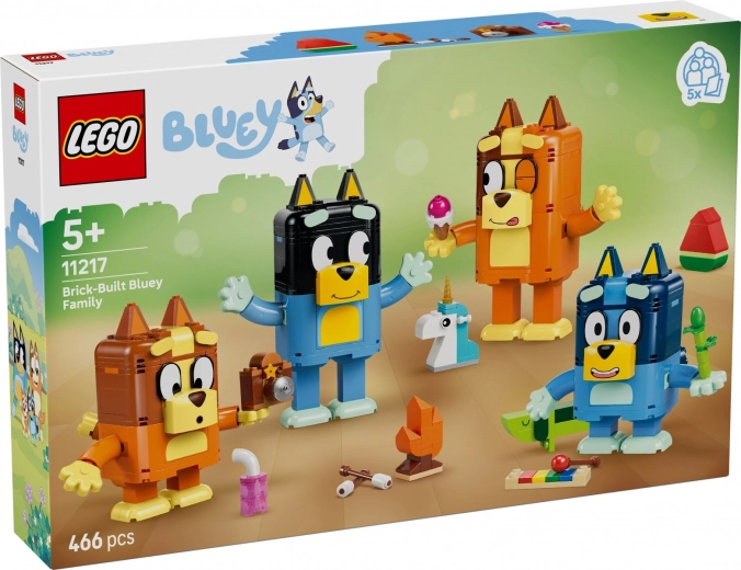 LEGO Bluey rodina Bluey z kociek