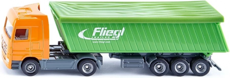 Siku Super nákladné vozidlo s návesom Mercedes‑Benz Actros 1:87 s plachtou