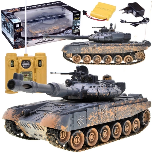 Zjednodušený diaľkovo ovládaný tank
