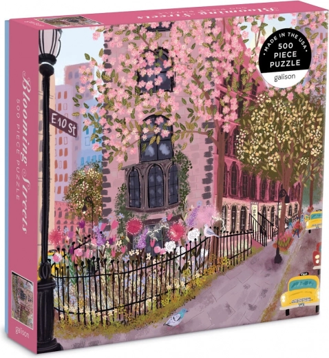 Puzzle Rozkvitnuté ulice – 500 dielikov GALISON