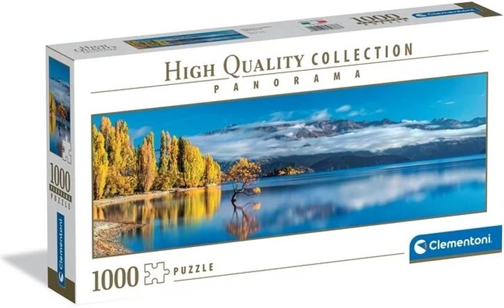 Puzzle Clementoni panoráma Wanaka – zlatý odraz, 1000 dielikov