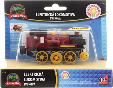 Maxim elektrická parná lokomotíva