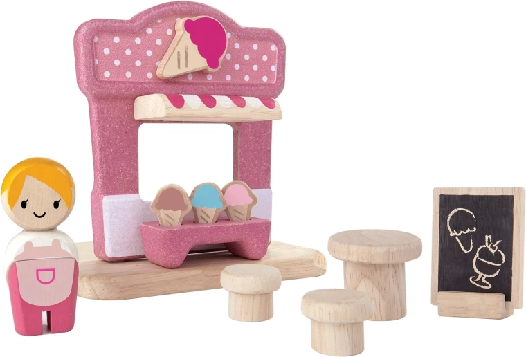 Plan Toys stánok so zmrzlinou