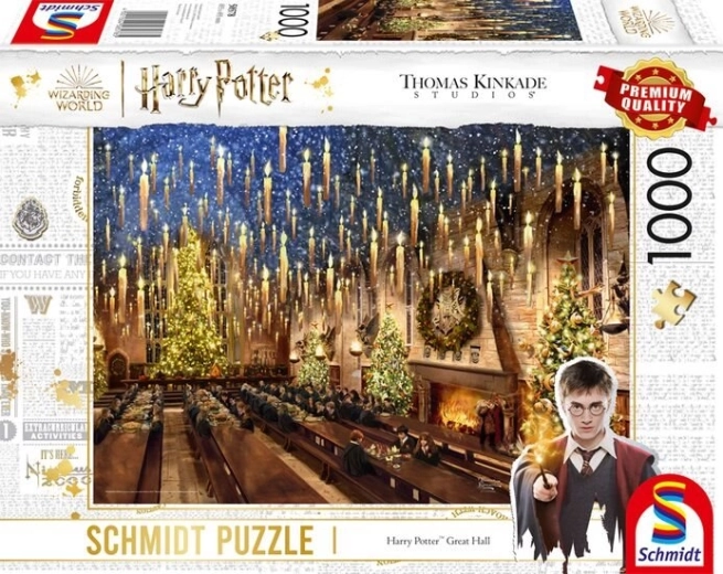 Puzzle Harry Potter: Veľká sieň 1000 dielikov