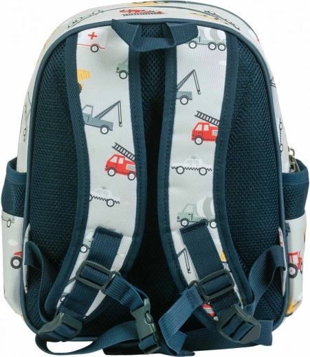 A Little Lovely Company detský batoh do škôlky – Vozidlá