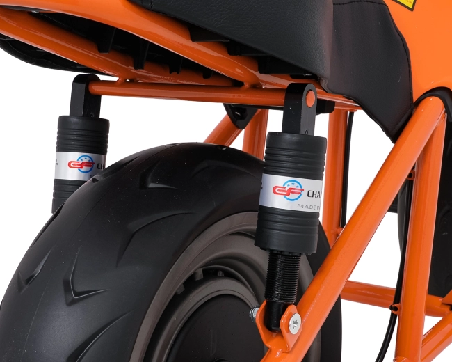 Dvojité zadné tlmiče s reguláciou