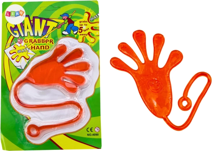 Lepkavá rukoväť Flexible Glut Slime Oranžová