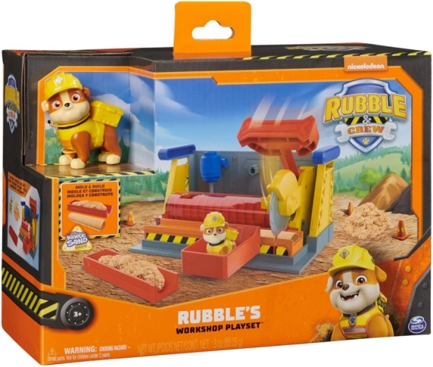 Dielenská sada Psia hliadka Rubble a jeho posádka