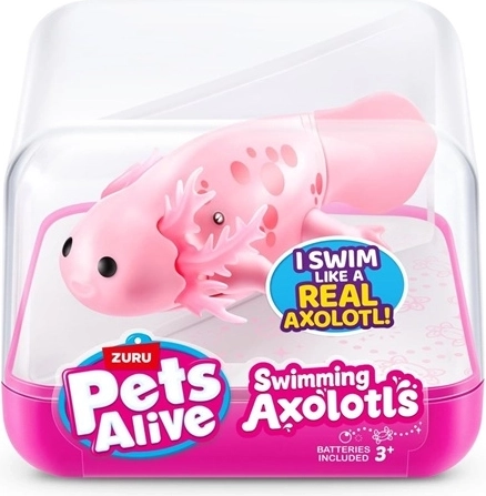 Roztomilý dizajn inšpirovaný skutočným axolotlom