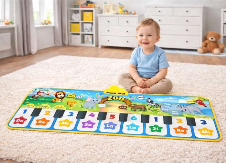 Zábavné zvuky zvierat a farebná grafika zoo