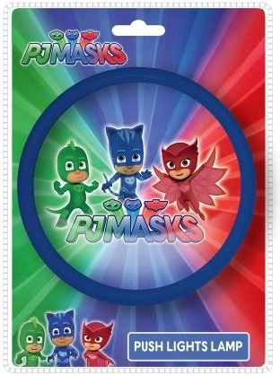 PJ Masks LED nočné svetlo na stlačenie